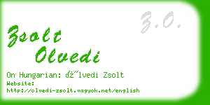 zsolt olvedi business card